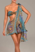 Aphrodite 3 Piece Bikini Set with Cover up