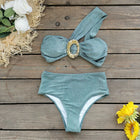 Larisa One-Shoulder Bikini Set
